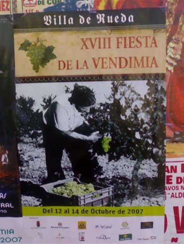 Cartel de la XVIII Fiesta de la Vendimia D.O.Rueda