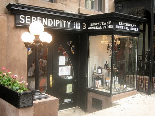 el restaurante Serendipity 3 de Nueva York