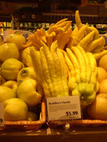 La mano de Buda, el limón más curioso