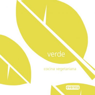 Portada del libro verde, Cocina Vegetariana