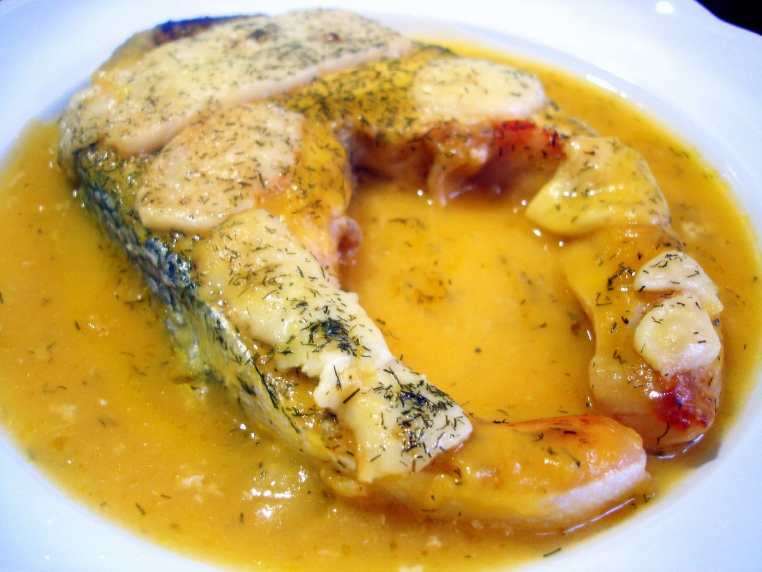 Salmon Al Horno Queso