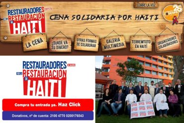 Cena Solidaria Restauradores por Haití