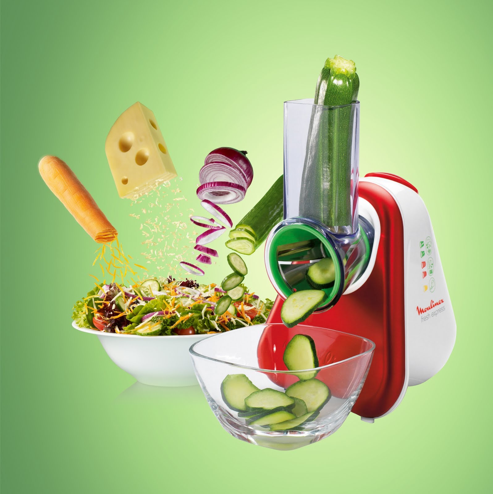 Comer verduras será muy fácil gracias a este rallador eléctrico de Moulinex  a un buen precio en Lidl