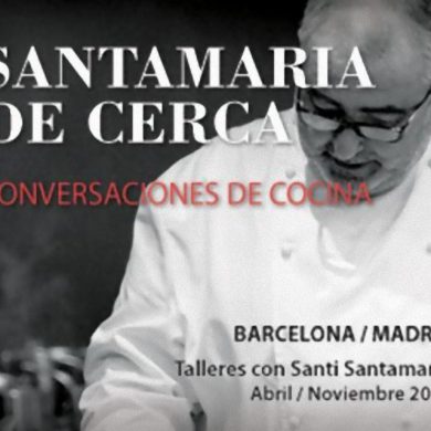 Cartel del Ciclo Santamaría de Cerca – Conversación y Cocina