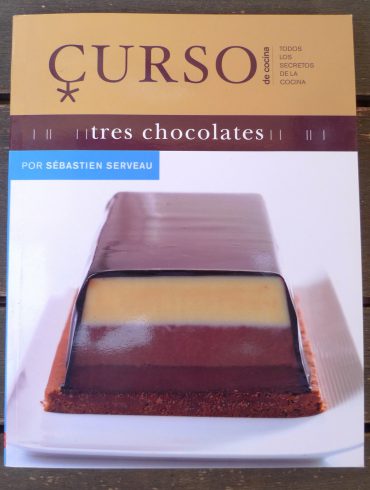 Libro Curso de Cocina Tres chocolates