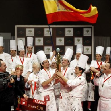 España gana la copa del mundo pasteleria