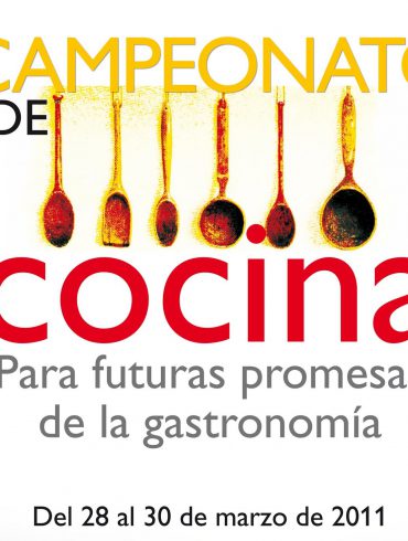 Cartel Futuras Promesas de la Gastronomia