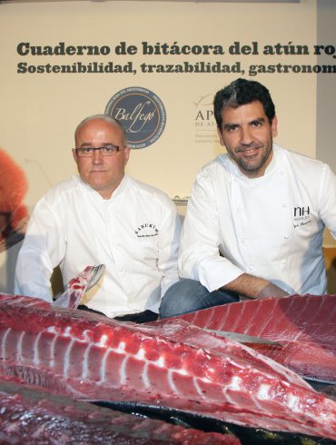 Paco Roncero, de La Terraza del Casino de Madrid, y Ricardo Sanz, del Restaurante Kabuki