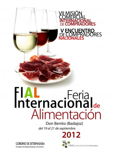 Cartel Fial Feria Internacional de Alimentación 2012