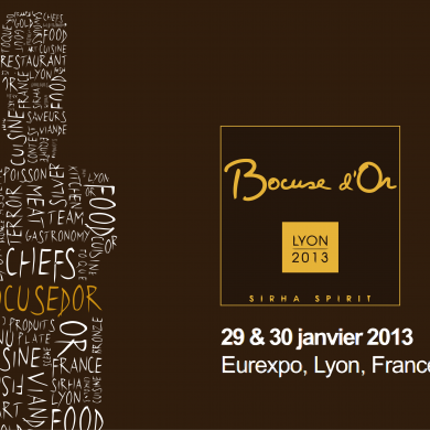 Bocuse D'Or 2013 cartel