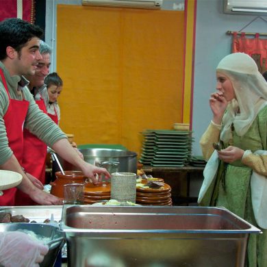 Masterchef en el rodaje de Isabel