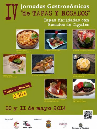 Tapas y cigales cartel 2014