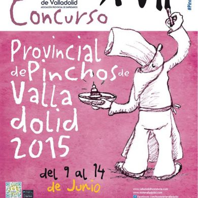 concurso provincial de pinchos de valladolid 2015 - cartel