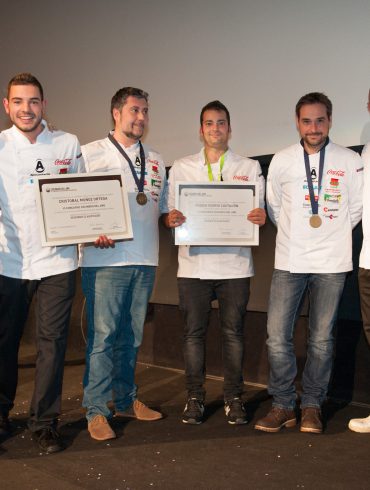 Cristóbal Muñoz y Ruben Osorio - Concurso Cocinero del Año 2016