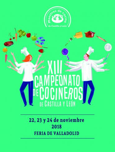 concurso cocinero castilla y leon 2018 - cartel